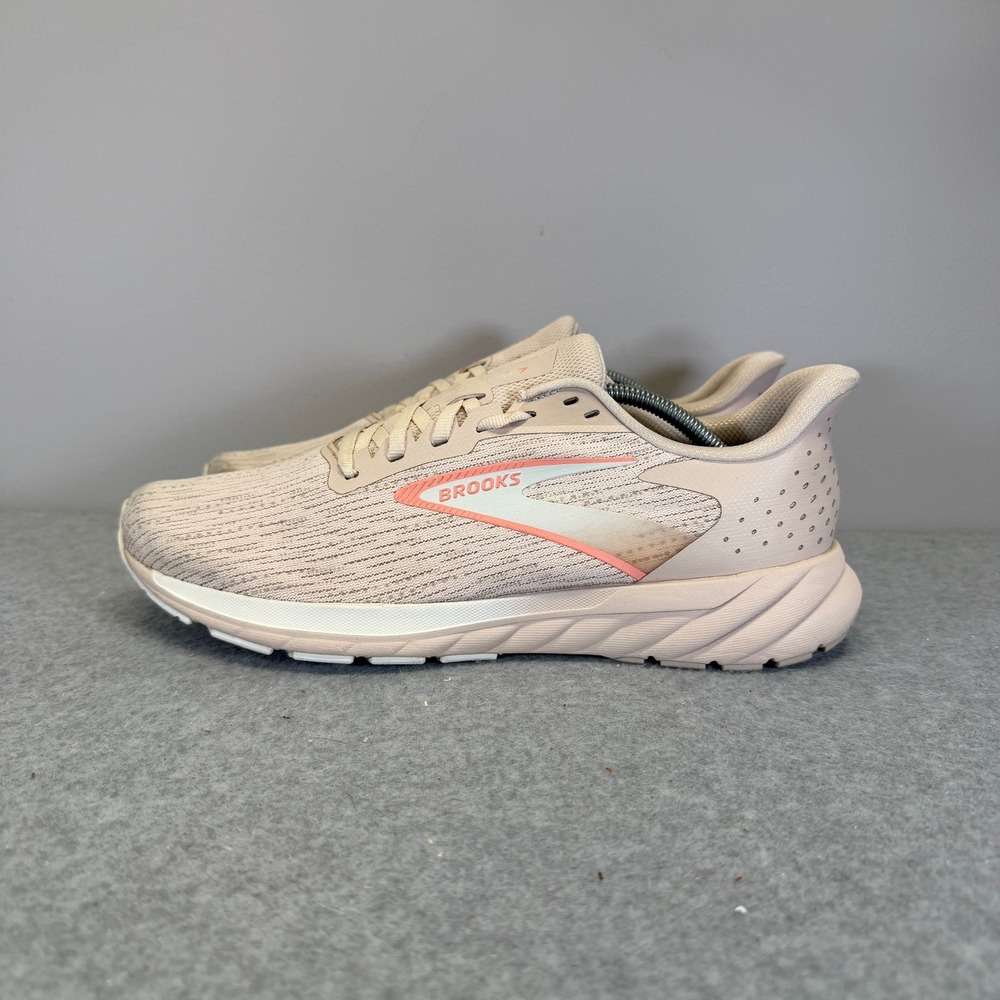 Brooks Anthem 7 Womens ShoesSize 10 Peach & Tan Running Sneakers 1204281B273